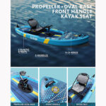 E-SUP FISHING BOARD REFRESHING INFLATABLE PADDLE BOARD