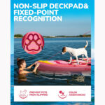 پدل بورد بادی BIG FLY PET FOOTPRINT PINK