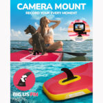 پدل بورد بادی BIG FLY PET FOOTPRINT PINK
