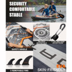 پدل بورد مای بوت طوسی مدل Bass Hunter 11’6″ (4)