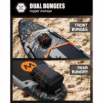 پدل بورد مای بوت طوسی مدل Bass Hunter 11’6″ (7)