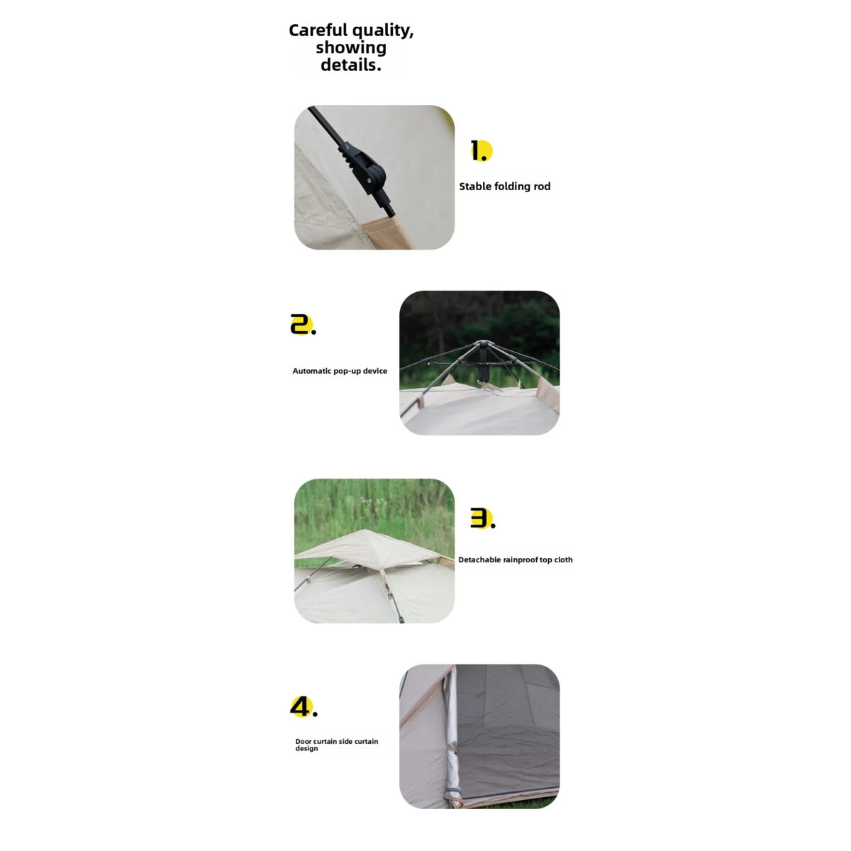 چادر اتوماتیک 2 نفره Mountainhiker مدل SZK1029