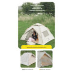 MOOUNTAINHIKER 2 PERSON LARGE SIZE AUTOMATIC OUTDOOR CAMPING TENT