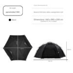 چادر اتوماتیک 4 تا 5 نفره Mountainhiker مدل SZK1081