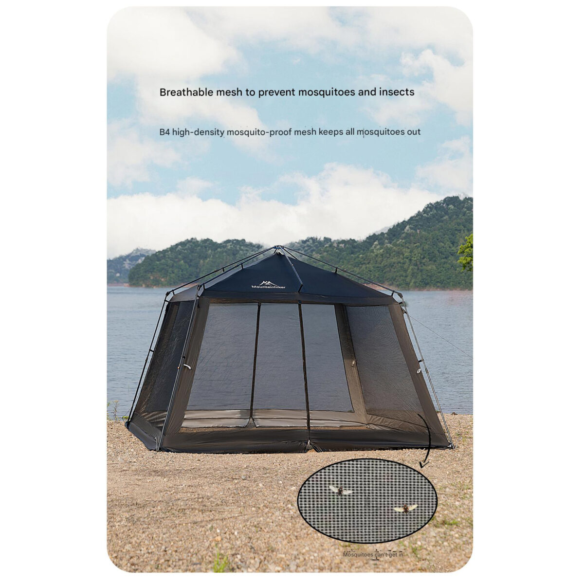 سایبان اتوماتیک 4 نفره Mountainhiker مدل SZK980