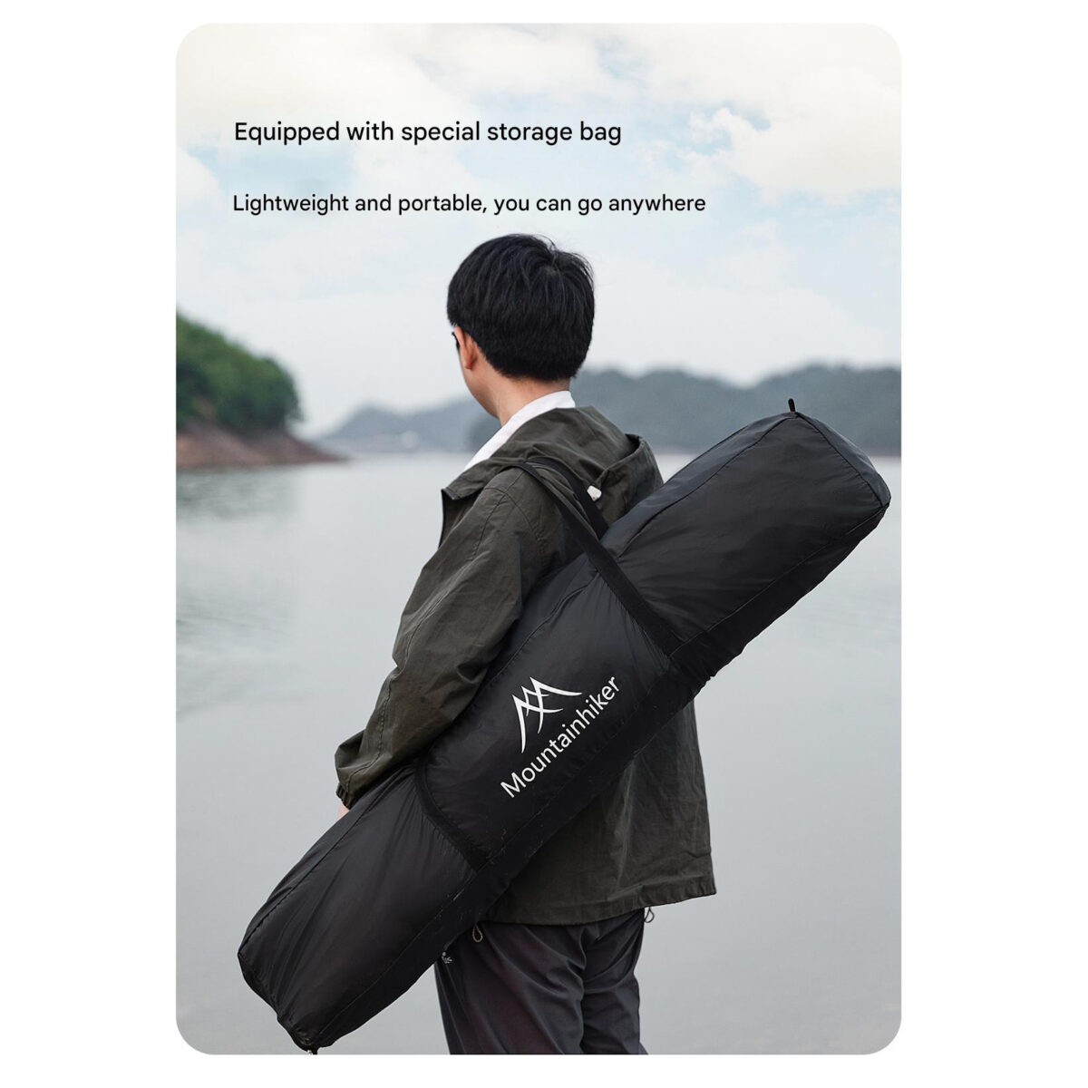 MOOUNTAINHIKER 4 PERSON LARGE SIZE AUTOMATIC OUTDOOR CAMPING TENT SZK980