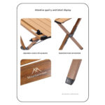 میز تاشو کمپینگ Mountainhiker مدل Eggroll