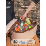 باکس خنک نگهدارنده 20 لیتری Mountainhiker مدل Macaron
