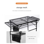 میز فلزی تاشو کمپینگ Mountainhiker مدل Net Table