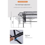 میز فلزی تاشو کمپینگ Mountainhiker مدل Net Table