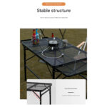 میز فلزی تاشو کمپینگ Mountainhiker مدل Net Table