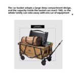 چرخ دستی کمپینگ تاشو Mountainhiker مدل SZK1098 - Image 11