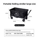 چرخ دستی کمپینگ تاشو Mountainhiker مدل SZK1098 - Image 15