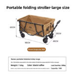 چرخ دستی کمپینگ تاشو Mountainhiker مدل SZK1098 - Image 7
