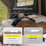 تشک بادی دو تا سه نفره Mountainhiker مدل SZK1118