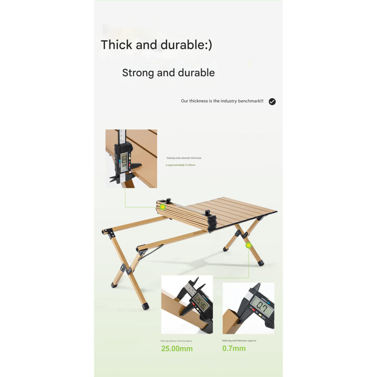 میز تاشو کمپینگ Mountainhiker مدل SZK910