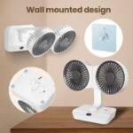 مینی پنکه شارژی کمپینگ توبیز مدل Fan 06 - Image 9