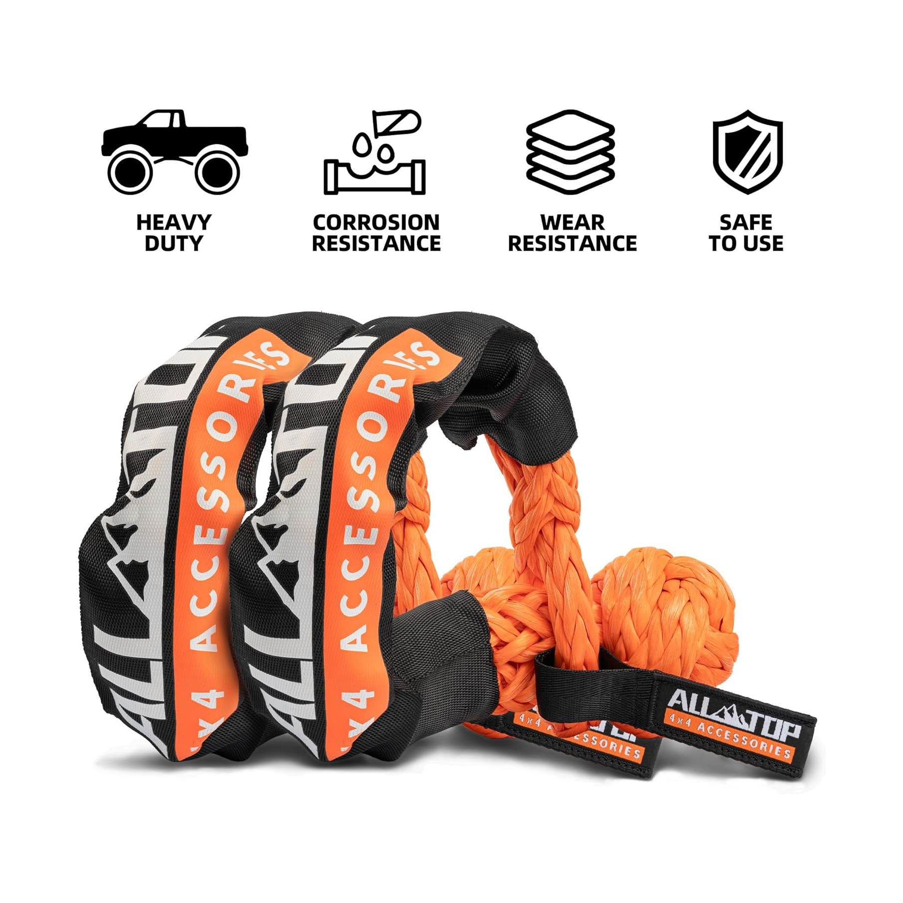 ALL-TOP SYNTHETIC SOFT SHACKLES (3) سافت شکل الیافی ALL TOP مدل Soft