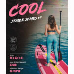 MYBOAT PINK INFLATABLE PADDLE BOARD (1)
