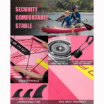MYBOAT PINK INFLATABLE PADDLE BOARD (3)