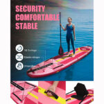 MYBOAT PINK INFLATABLE PADDLE BOARD (5)