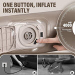 تشک بادی دو نفره اتوماتیک CLS Outdoor (9)