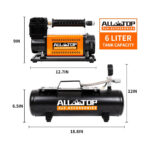 کمپرسور باد ALL TOP مدل ‎ATACR200-6L
