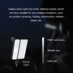 چراغ کمپینگ Wildland مدل Galaxy Solar با سه پایه