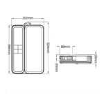 چراغ کمپینگ Wildland مدل Galaxy Solar با سه پایه
