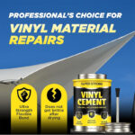 چسب تعمیر پدل بورد VINYL CEMENT (2)